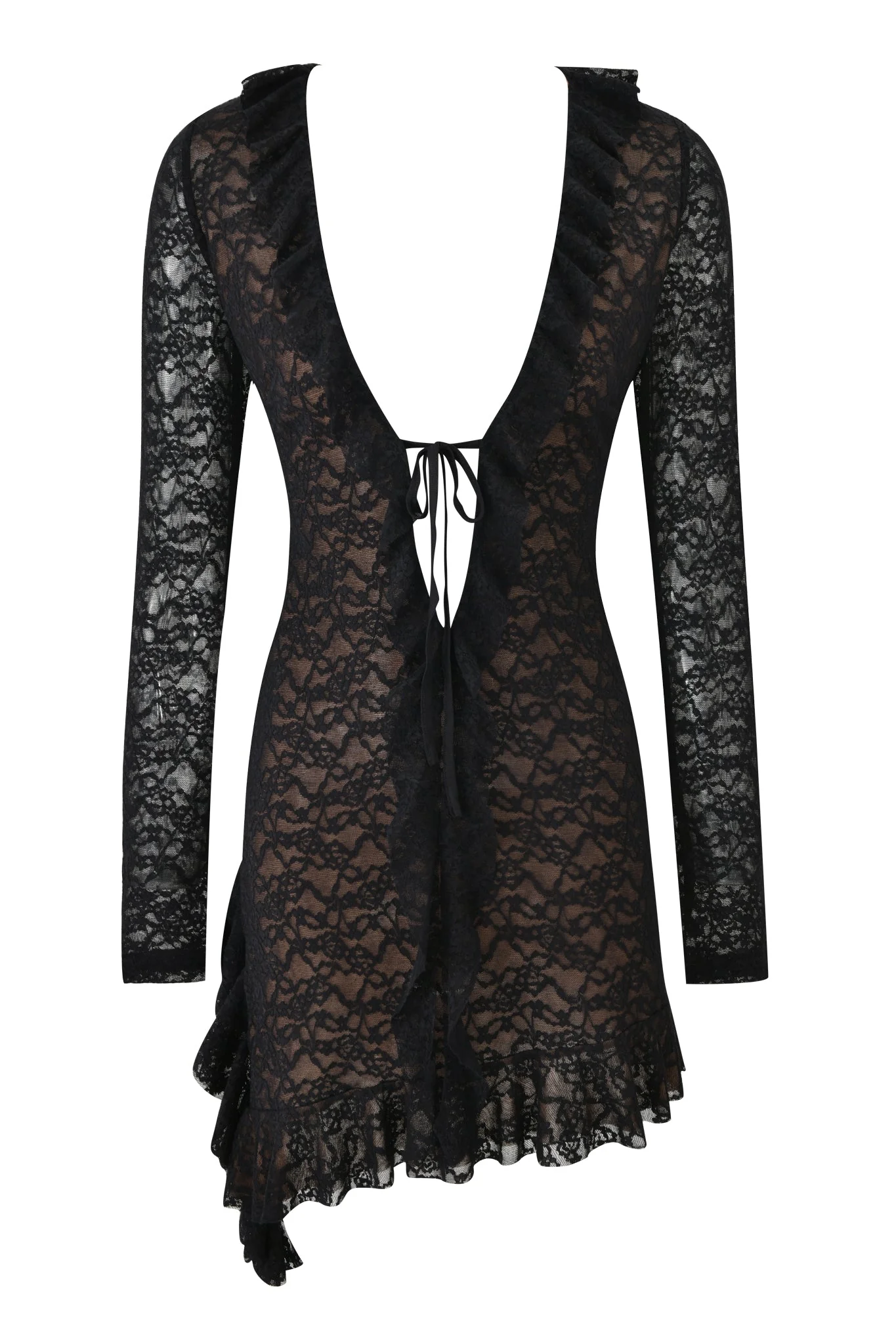 Clarisse Mini Dress - Black