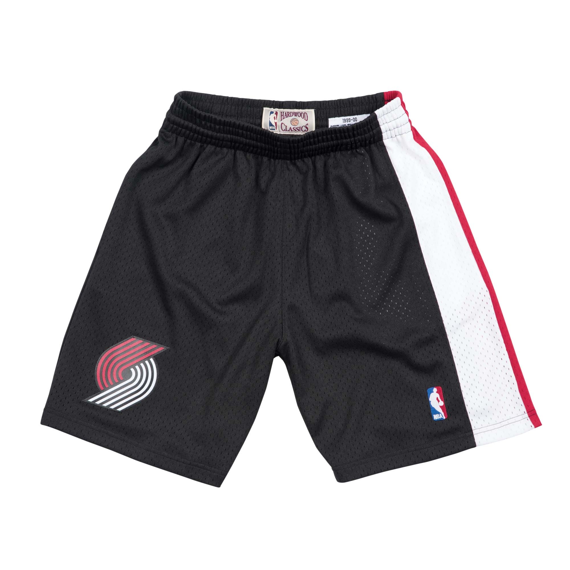 Portland Trail Blazers 1999-00 Mitchell & Ness Swingman NBA Shorts Black