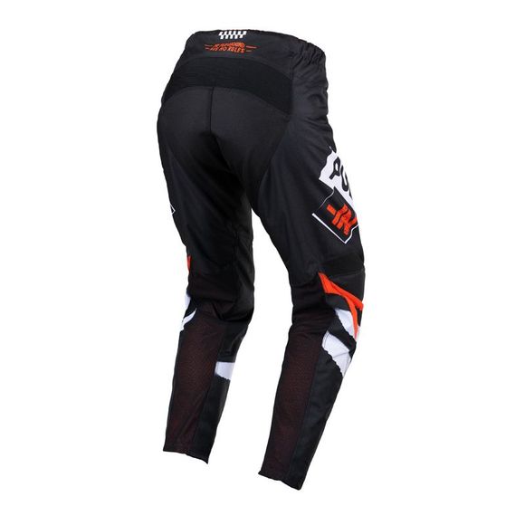 Pull-in TRASH CHILD cross pants - Black / OrangeRef: PUL0513