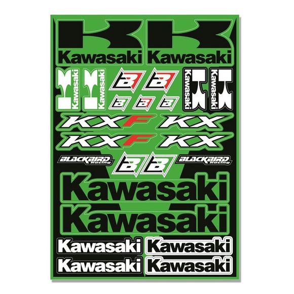 Blackbird kawasaki sticker sheetRef: 78102168/1054592