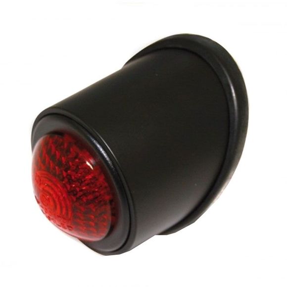 Brazoline School Round black rear lights with Universal Led - BlackRef: 20106