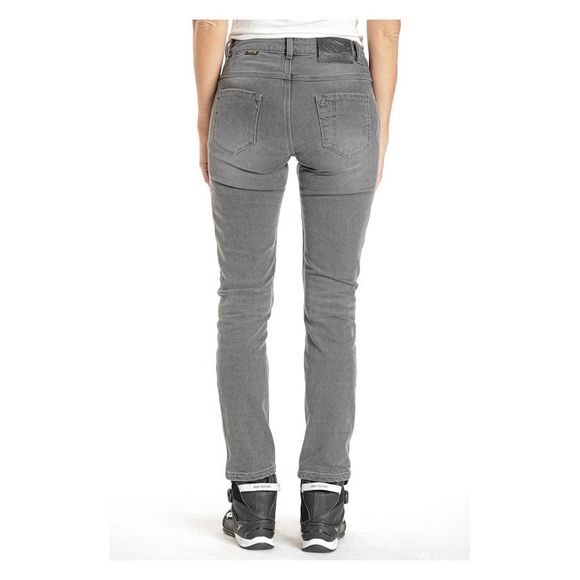 Jean Moto Ixon BILLIE - Slim - GrisRef : IX1621