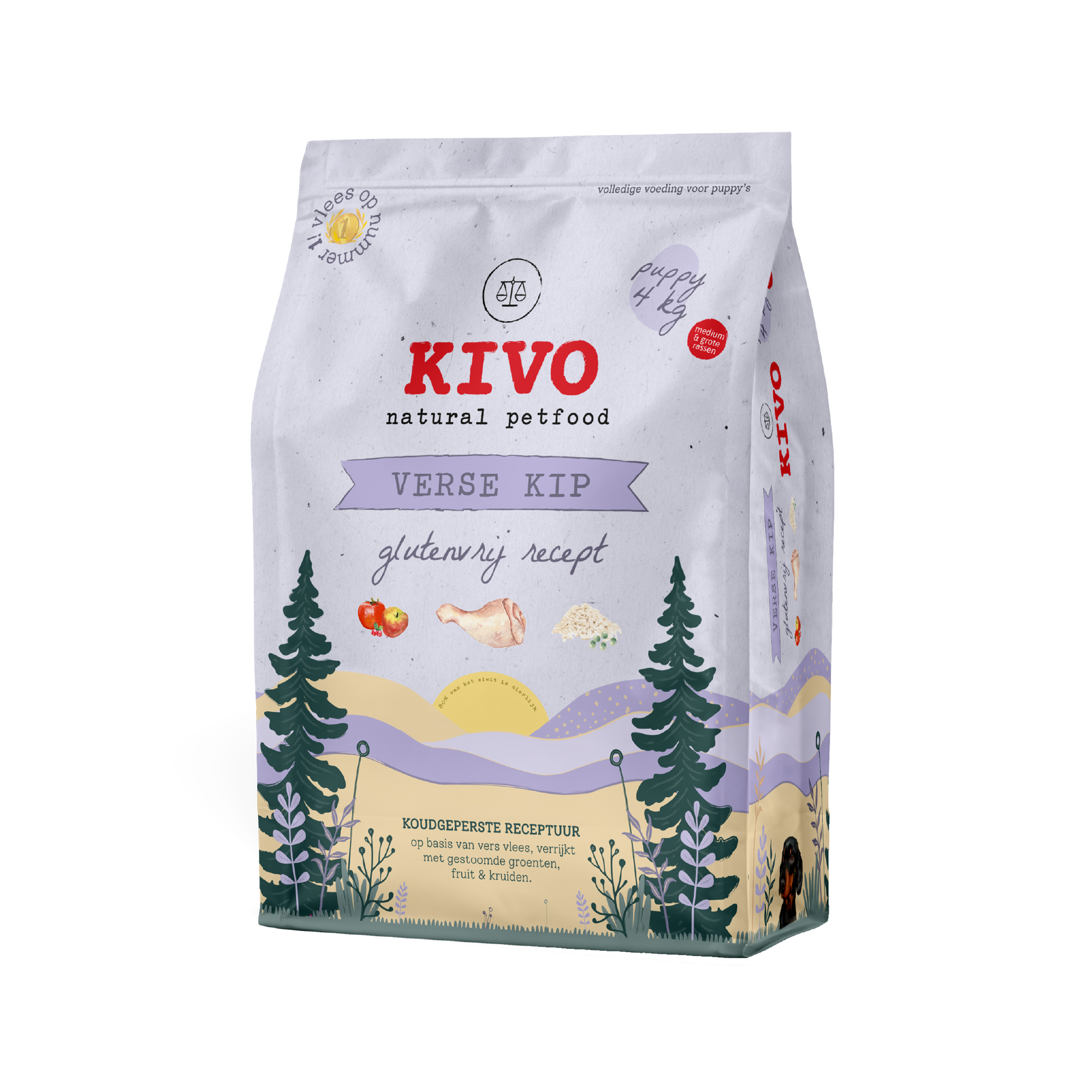 Kivo Fresh Chicken Puppy Gluten-Free - 14 kg