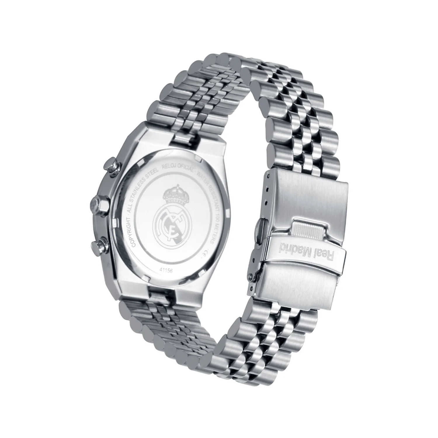 Kids’ Silver Steel Watch Blue Dial