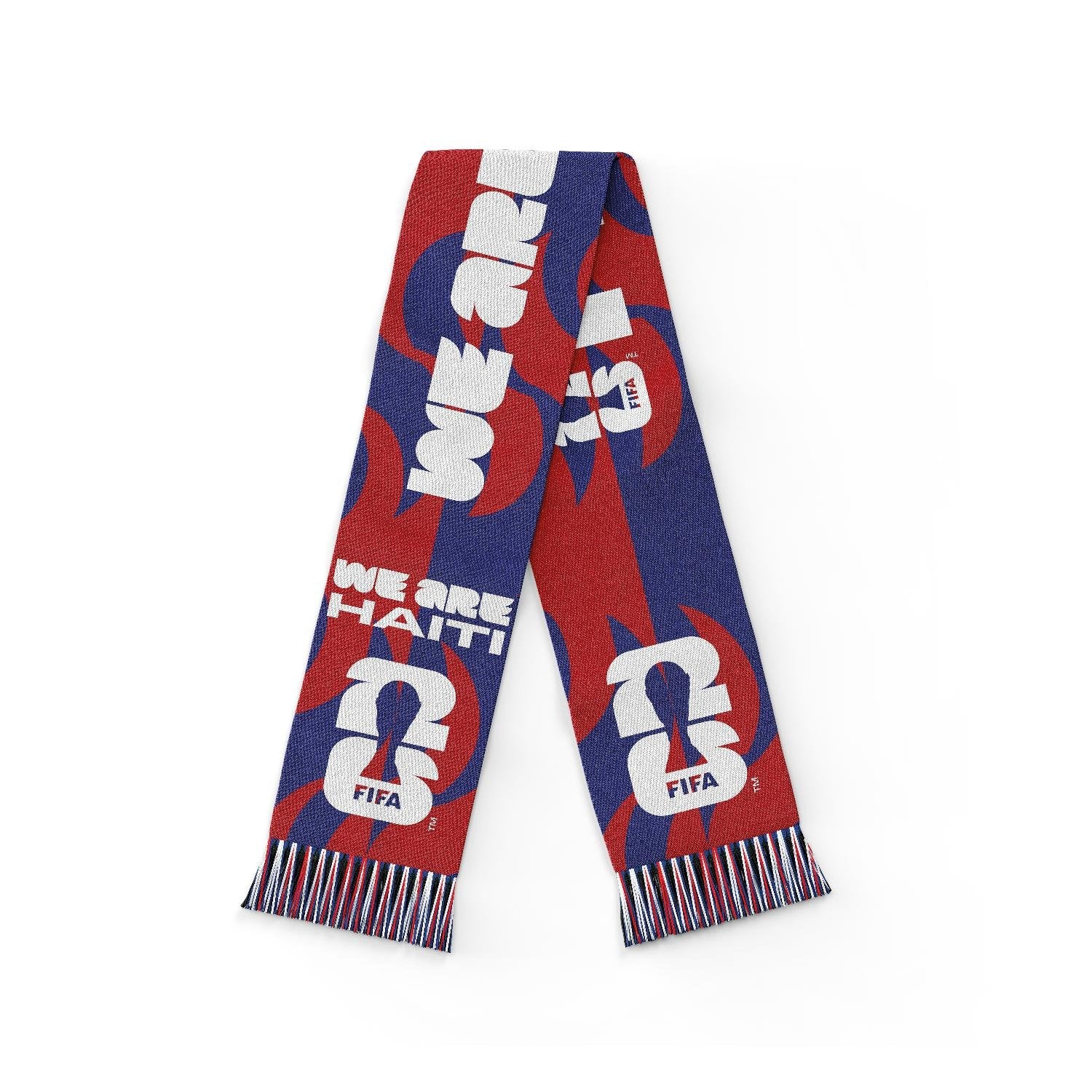 2026 Soccer Fan Collection 'We Are' Haiti Scarf