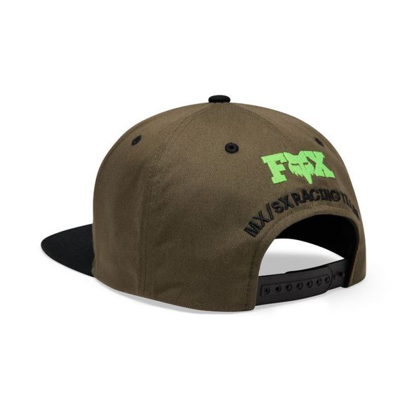 Fox Kawasaki Snapback Hat Cap - Brown / GreenRef: FX6398
