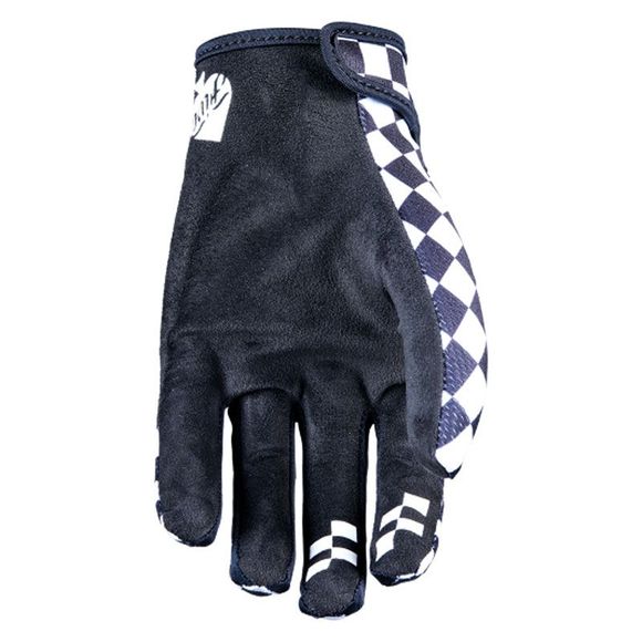 Five MXF4 cross gloves - FLAT TRACK BLACK/WHITE 2023 - Black / WhiteRef: FV0336
