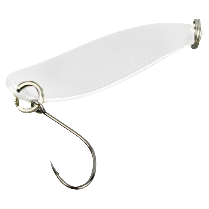 FTM Trout Spoon Hammer (3.2 g, White\/Orange UV)