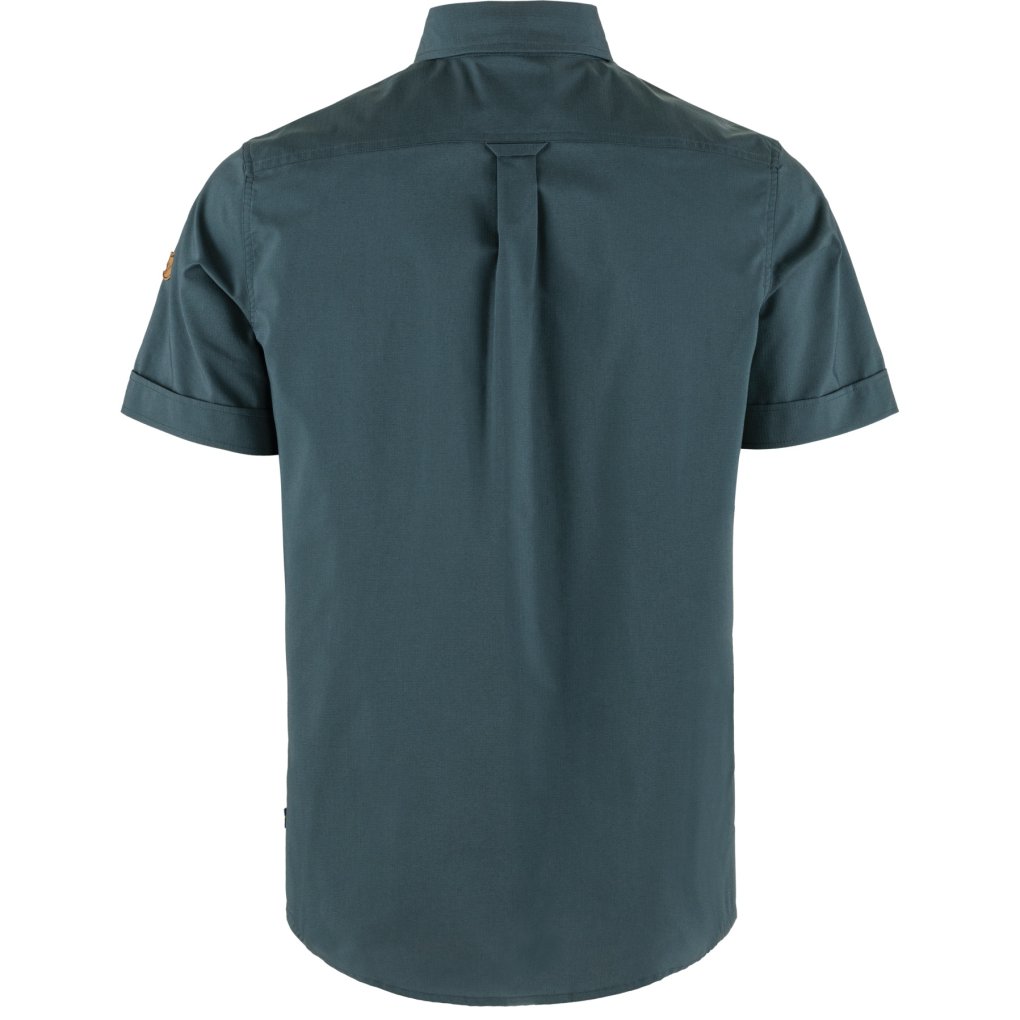 Fjällräven Övik Air Stretch Shortsleeve Shirt Men - mountain blue