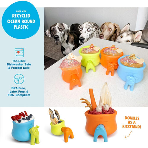 West Paw Toppl Stopper - Aqua Blue