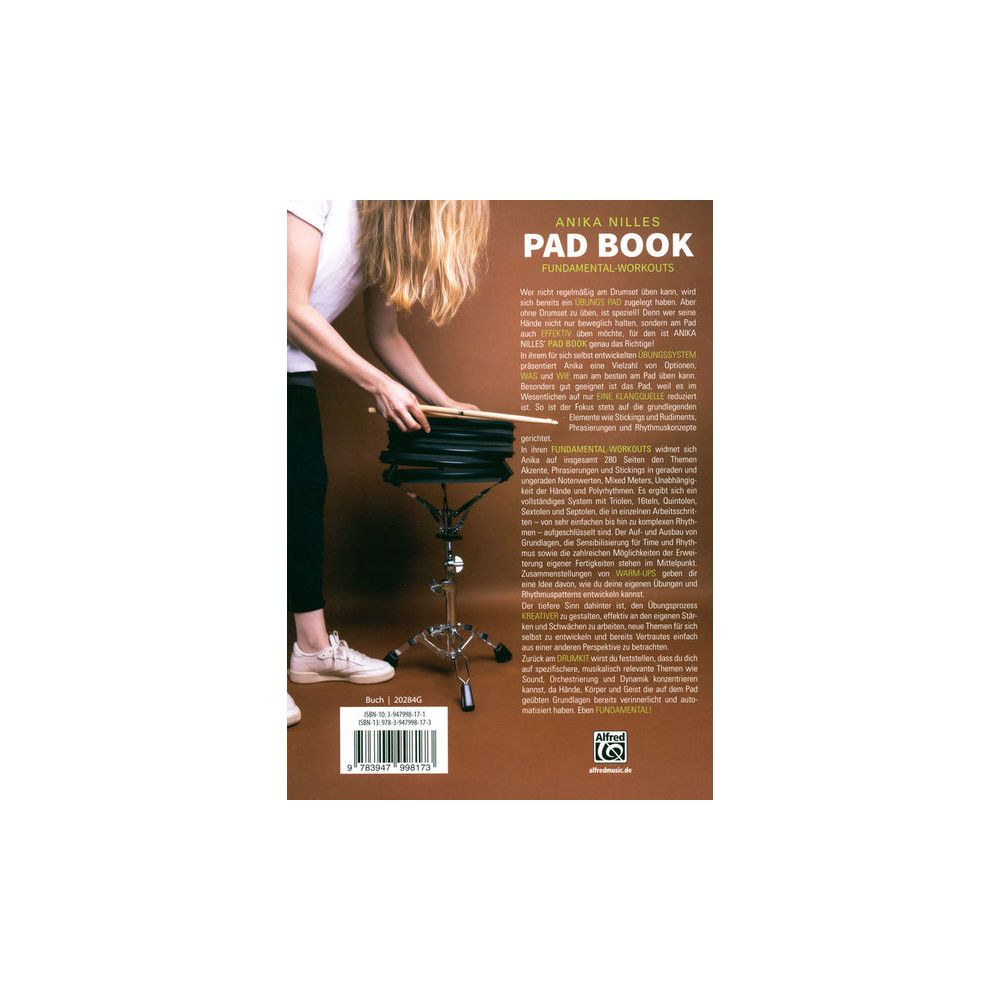 Alfred Music Publishing Anika Nilles Pad Book German – Thomann Ireland