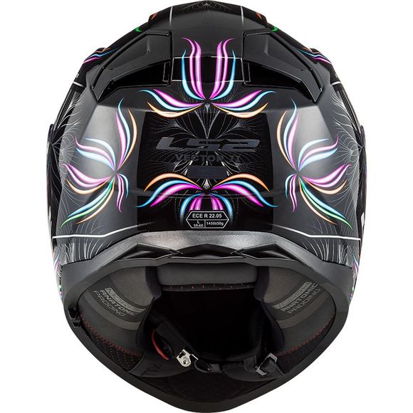 Casque intégral LS2 FF811 - VECTOR II - TROPICAL - Noir / BlancRef : LS0677