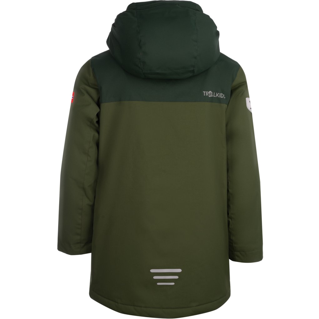 Trollkids Gudvangen Jacket Kids - Forest Green