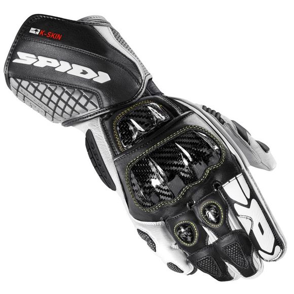 Spidi Carbo Kangaroo Gloves - Black / BlackRef: SPI0698