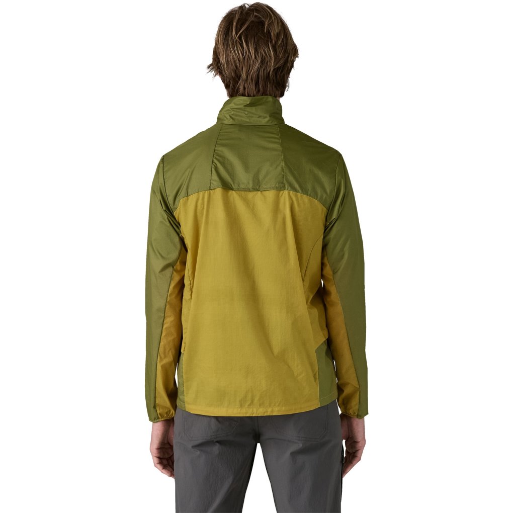 Patagonia Houdini Stash 1/2 Zip Anorak Men - Bundle Green/Graze Green