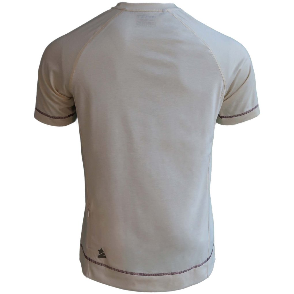 Zimtstern PureFlowz Eco Short Sleeve Shirt Men - Cream