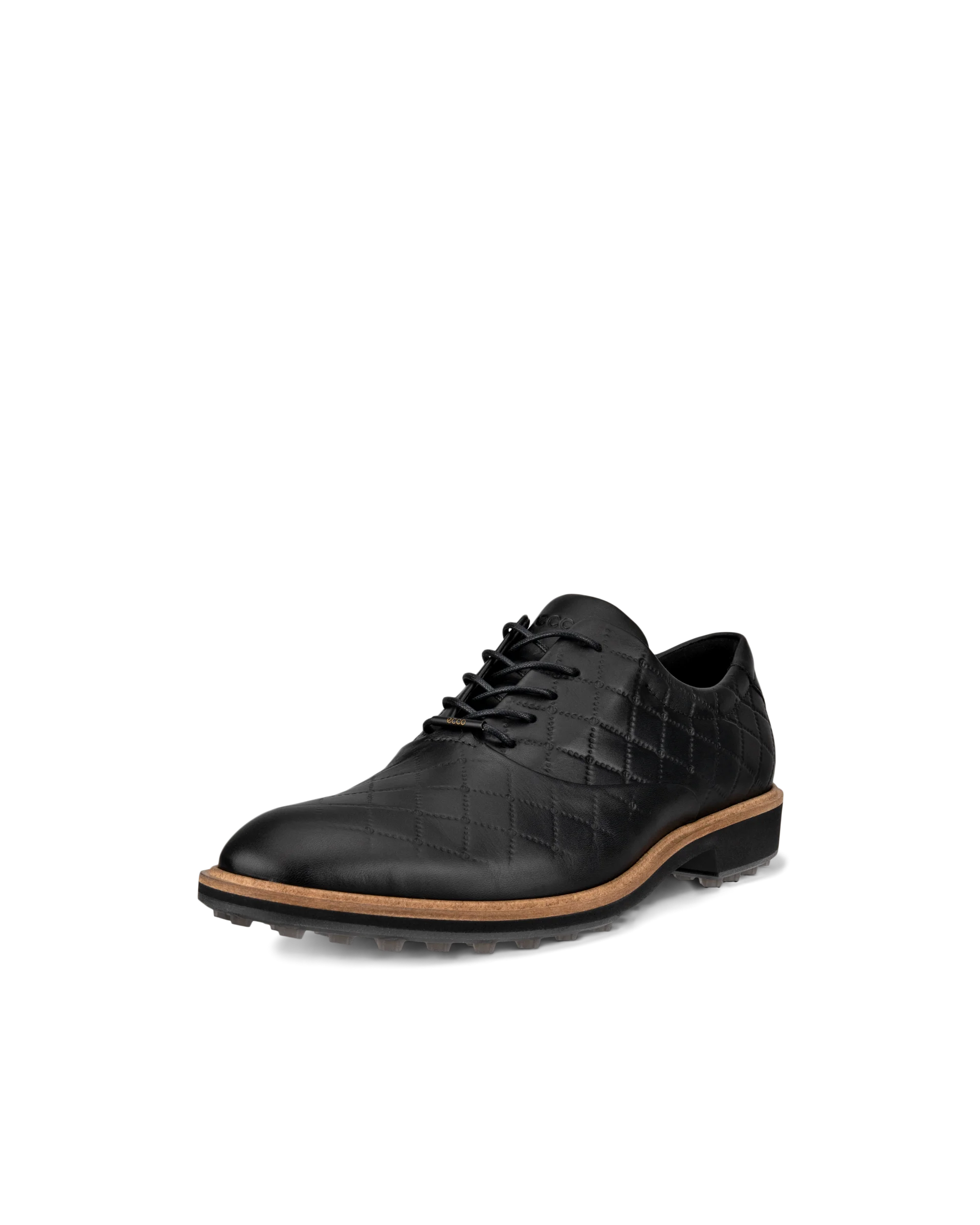 ECCO M GOLF CLASSIC HYBRID Herren Golfschuh aus Leder Schwarz