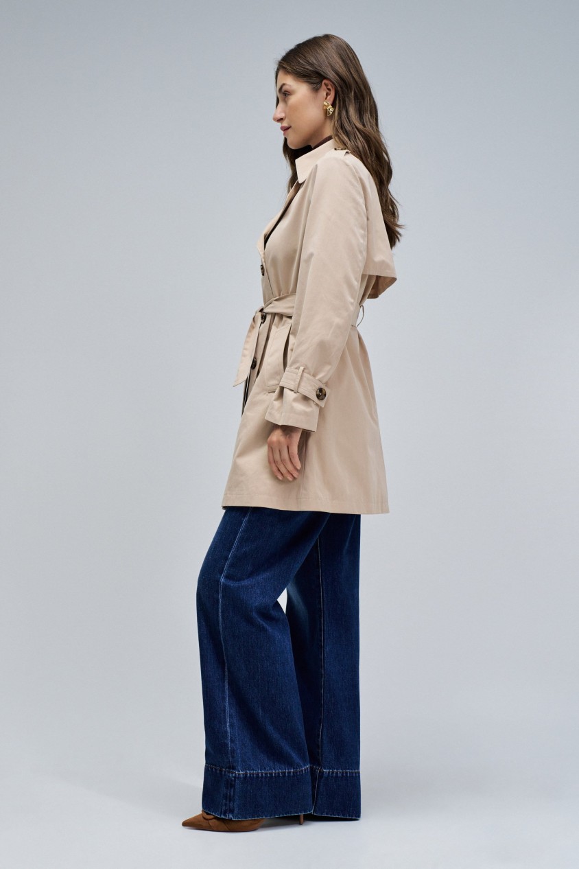TRENCH COAT WITH BELT