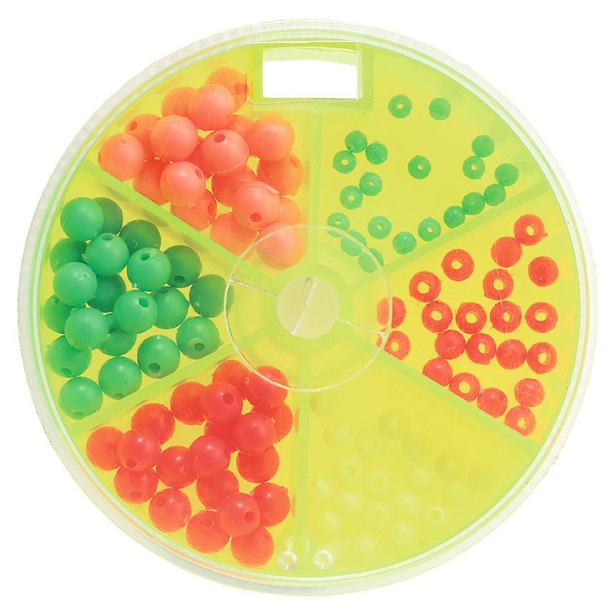 Plastic beads assorted