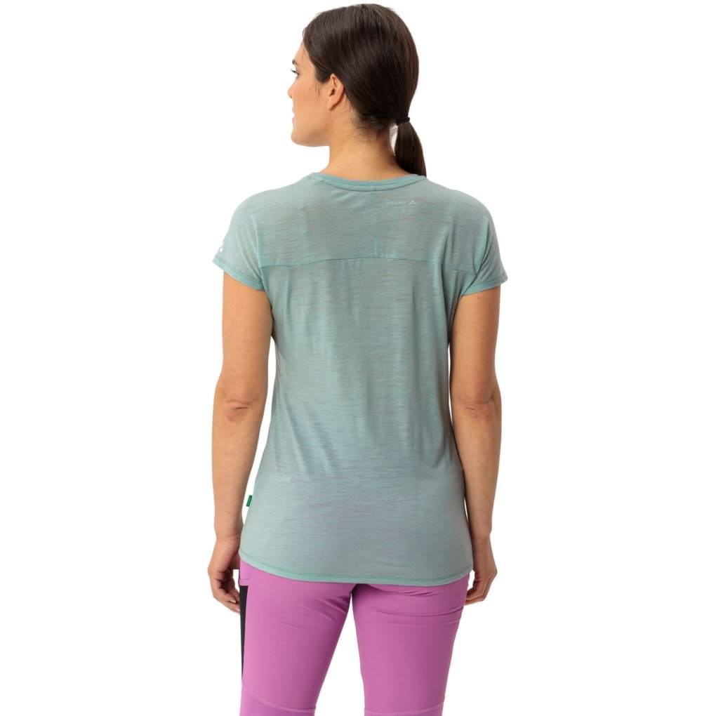 Vaude Tekoa Wool T-Shirt Women - dusty fern