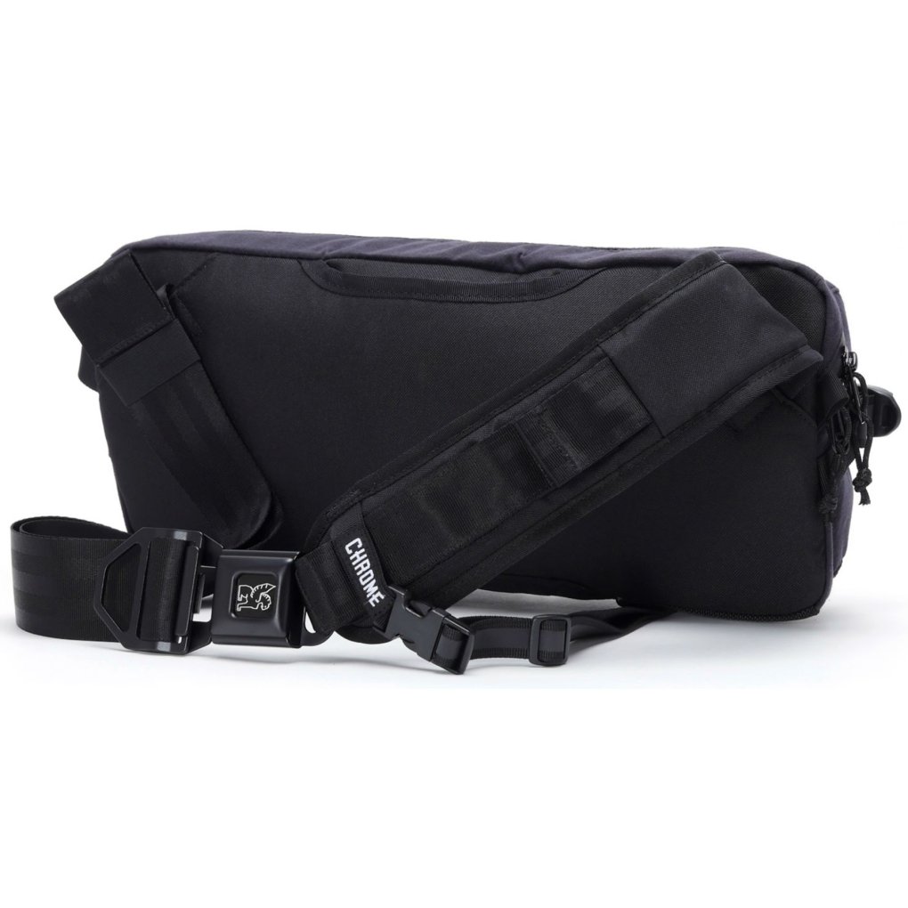 CHROME Kadet Sling Bag - 9L - Black Canvas Leather