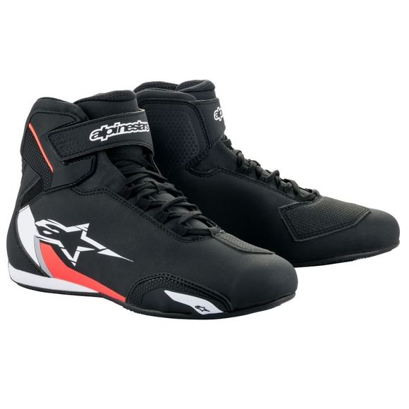 Alpinestars Sektor Motorcycle Sneakers - Black / RedRef: AP11249