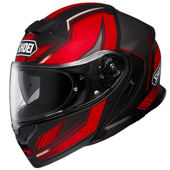 Casque modulable Shoei NEOTEC 3 - GRASP - Noir / RougeRef : SI0539-C7766