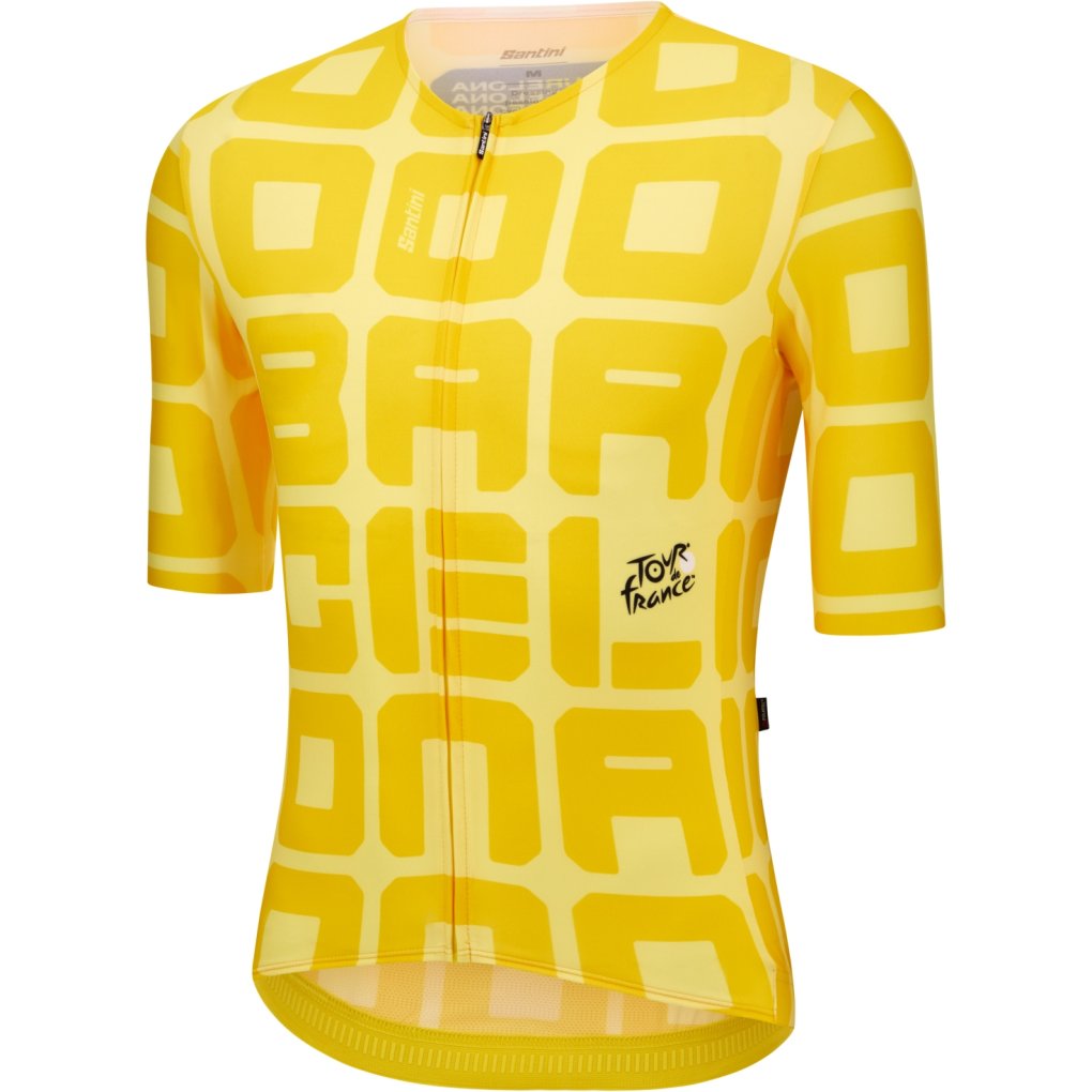 Santini Grand Départ Barcelone Jersey Men - Tour de France™ 2026 Collection RE97175CBCN6TDF - yellow GI