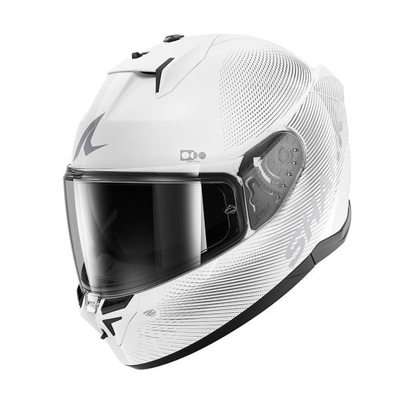 Shark D-SKWAL 3 SP LYNE Full-Face Helmet - White / GreyRef: Sh1840-Wss