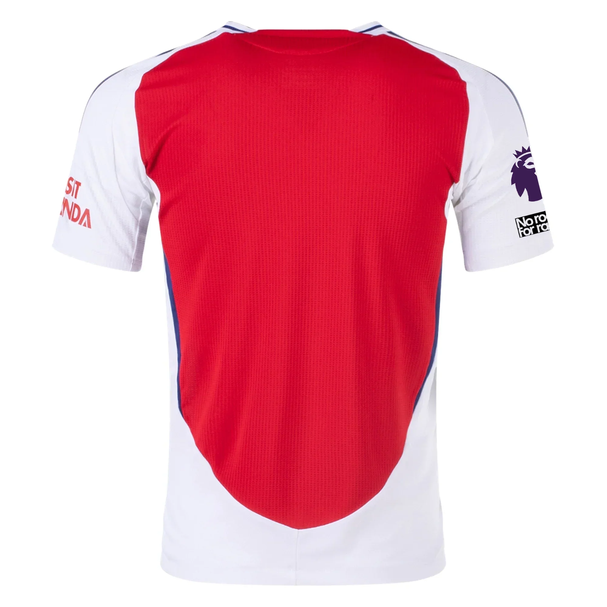 Arsenal Authentic Home Jersey w/ EPL + No Room For Racism Patches 24/25 (Better Scarlet/White)