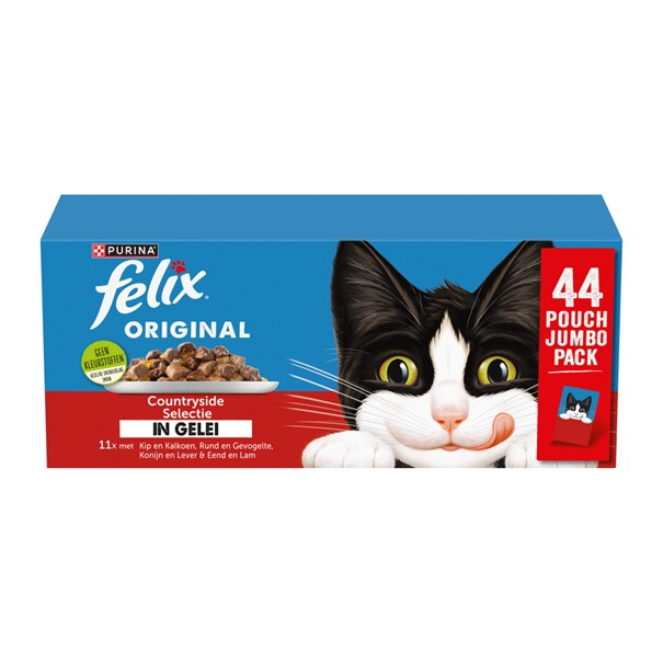 Felix Original Fish Selection In Jelly - 12 x 85 g