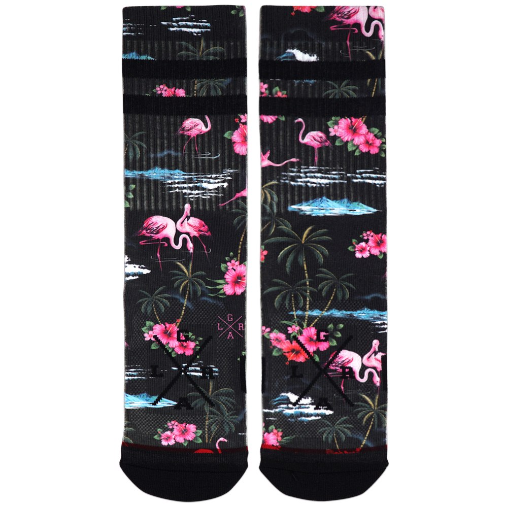 Loose Riders Technical Socks - Pink Flamingos