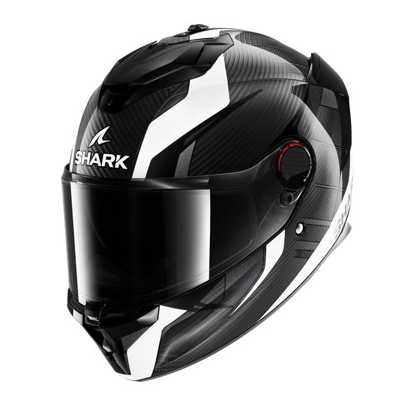 Shark SPARTAN GT PRO CARBON full face helmet - KULTRAM - Black / WhiteRef: SH1709-C3112