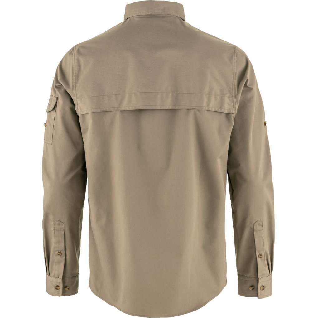 Fjällräven Singi Trekking Longsleeve Shirt Men - suede brown