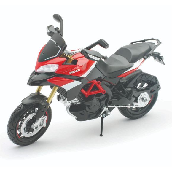 Newray Moto Ducati Multistrada 1200 S Pikes Peak Miniature - 1/12 Scale - Red / BlackRef: NRY0021 / 57533