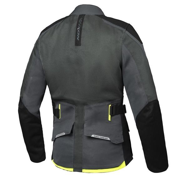 Ixon M -Njord Motorcycle Jacket - Green / YellowRef: IX1758