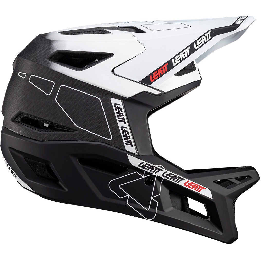 Leatt Gravity 6.0 Carbon MTB Helmet - white