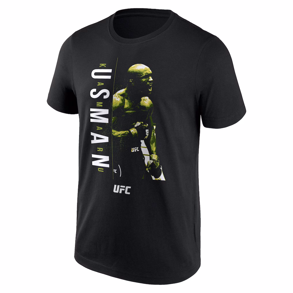 UFC Kamaru Usman Yell T-Shirt - Mens