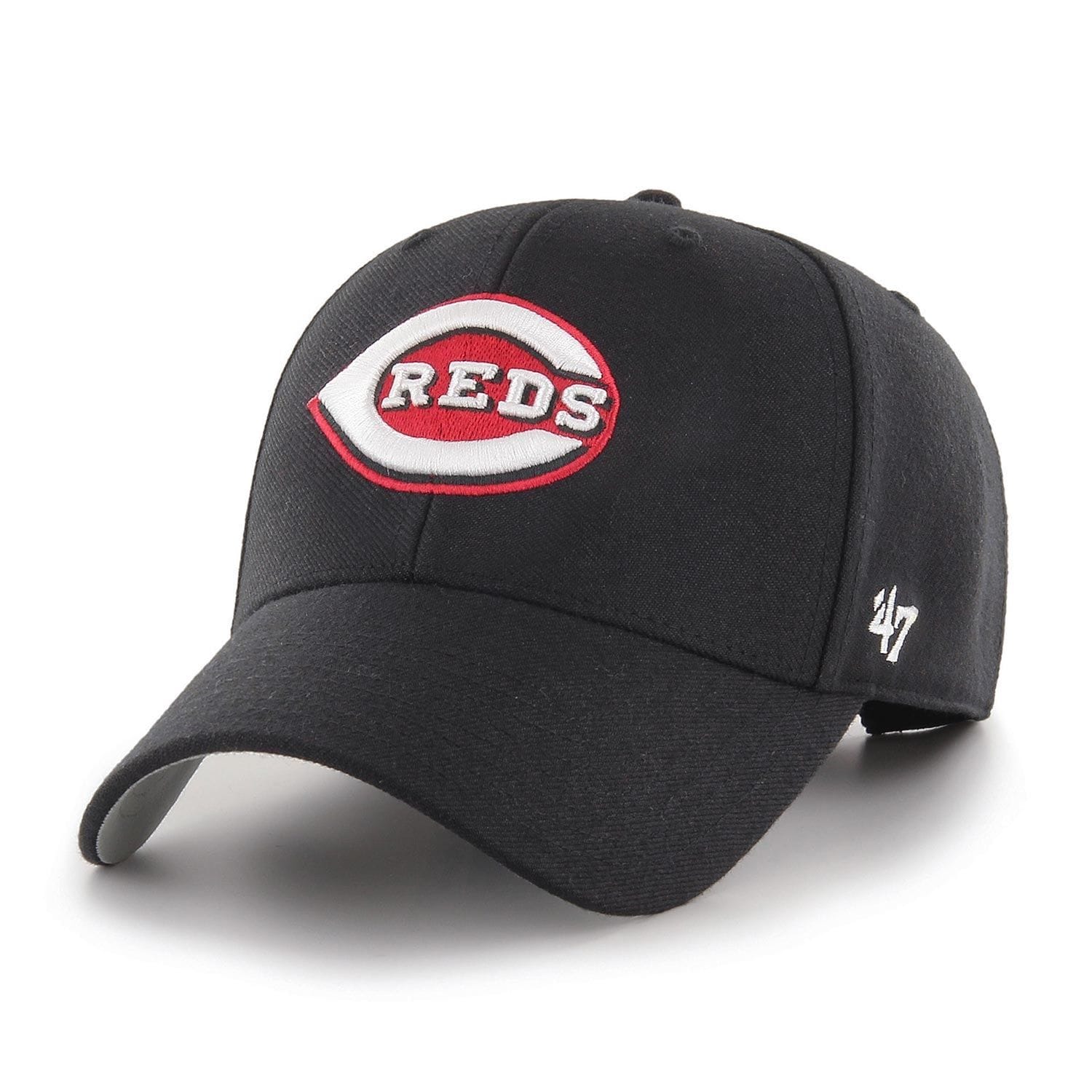 Cincinnati Reds '47 MVP Adjustable MLB Cap Black