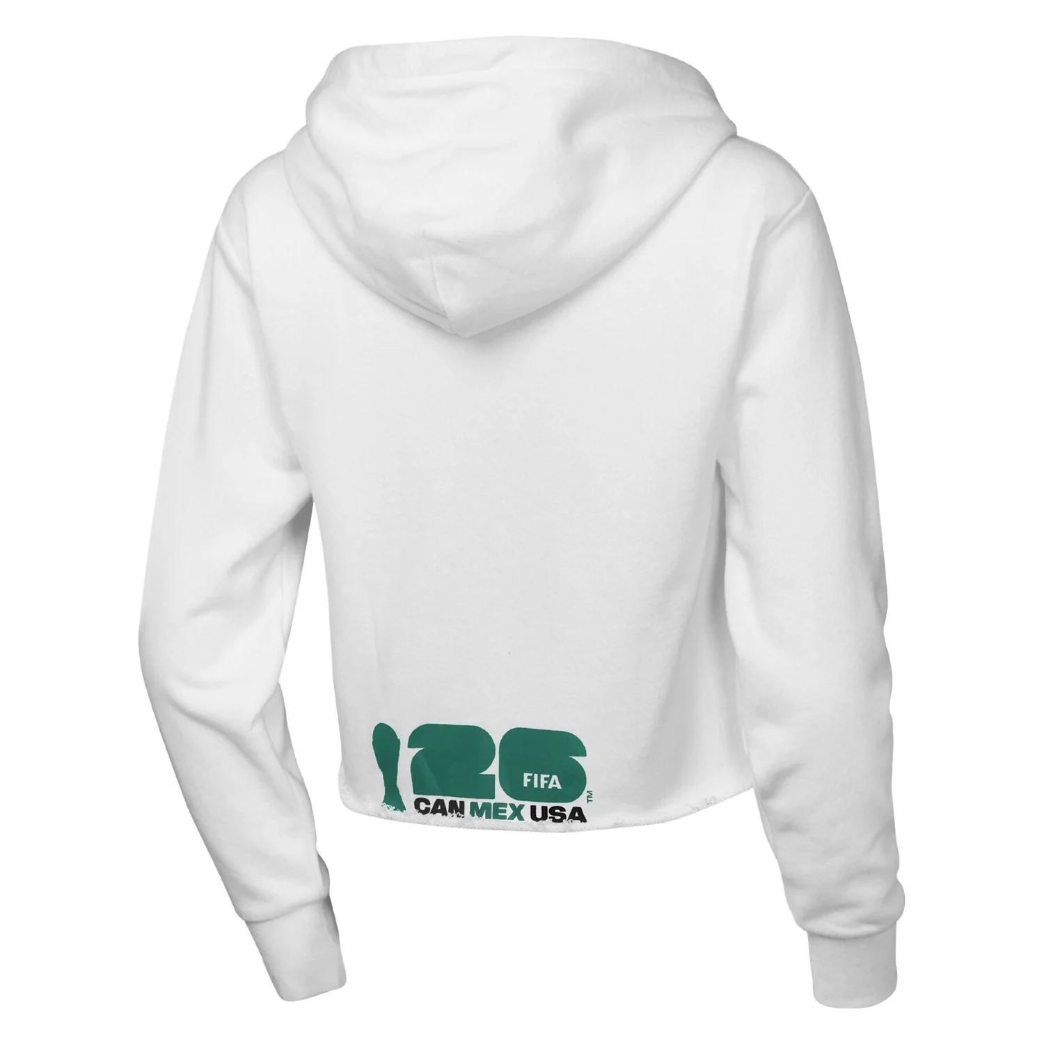 2026 Soccer Fan Collection Mexico Crop Hoodie - Women's