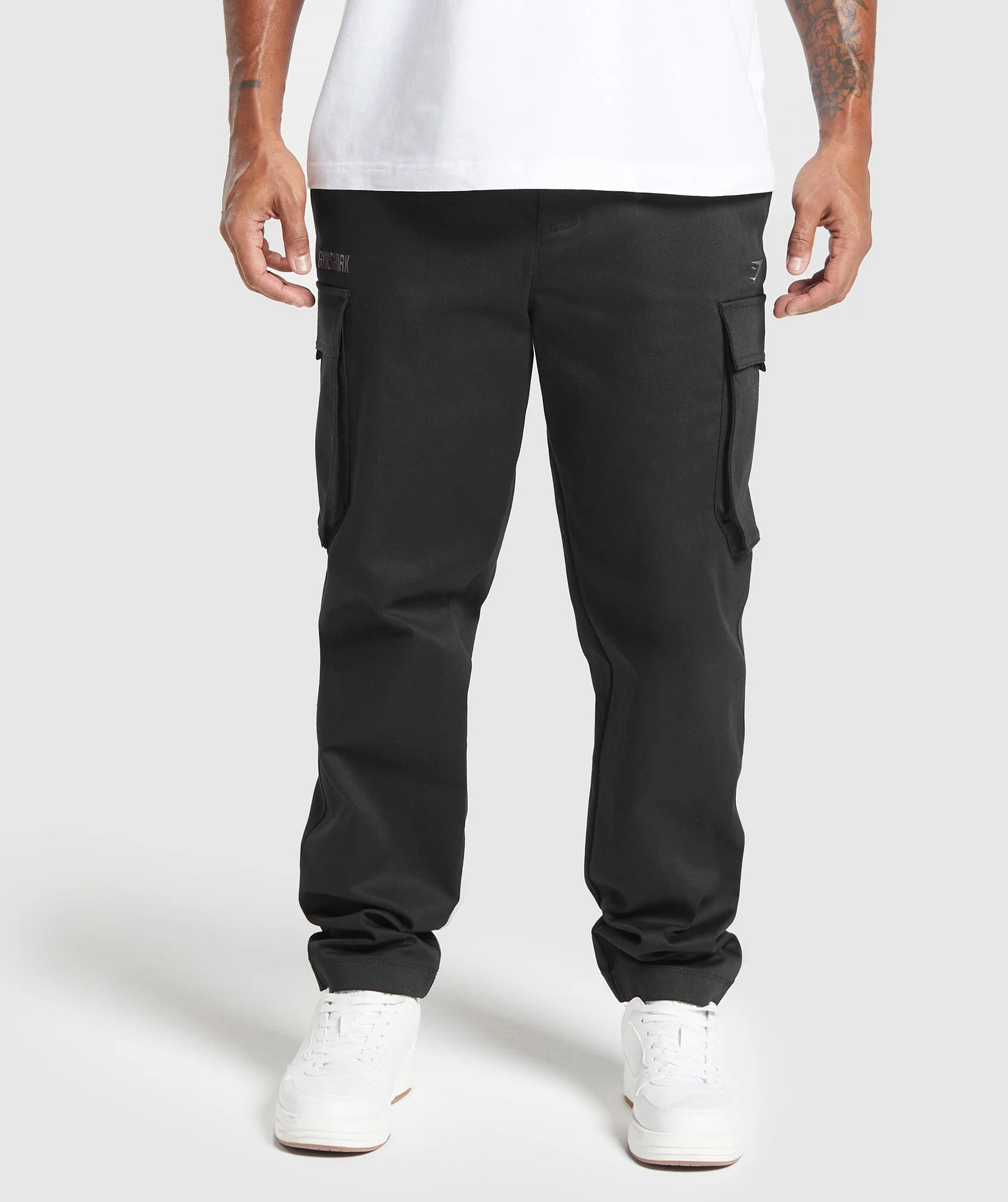 Rest Day Woven Cargo Pants Black
