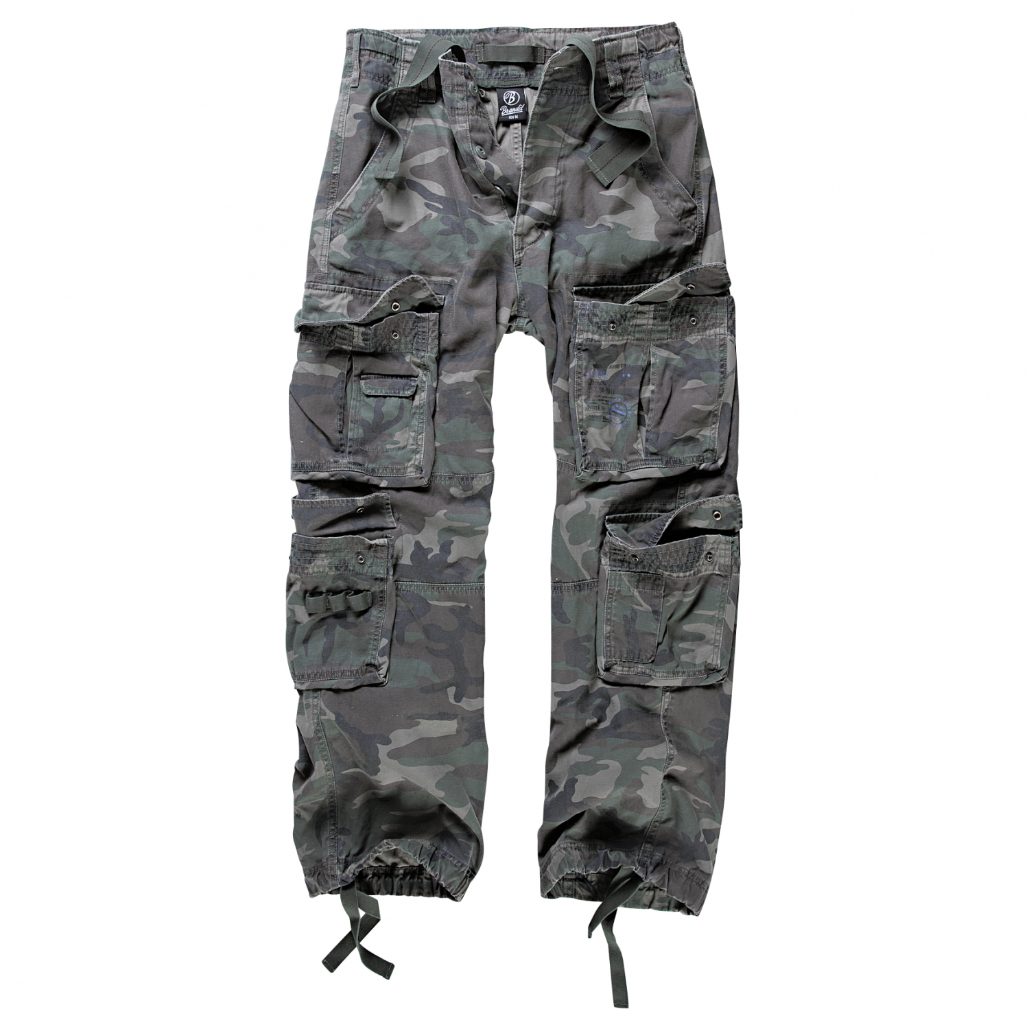 Brandit Pure Vintage Trousers Men (Woodland)