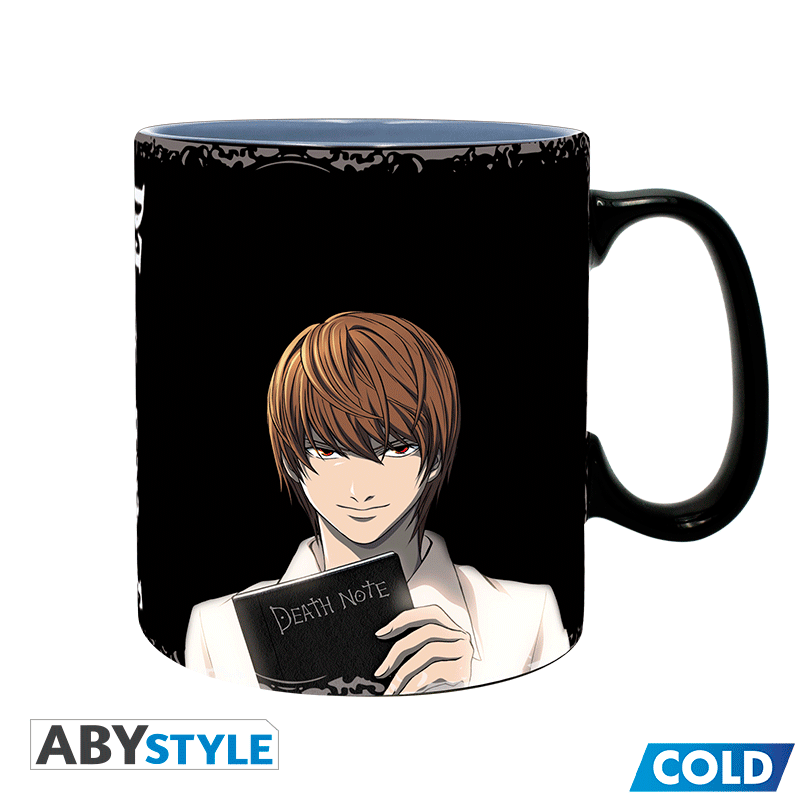 DEATH NOTE Mug Heat Change Kira & L