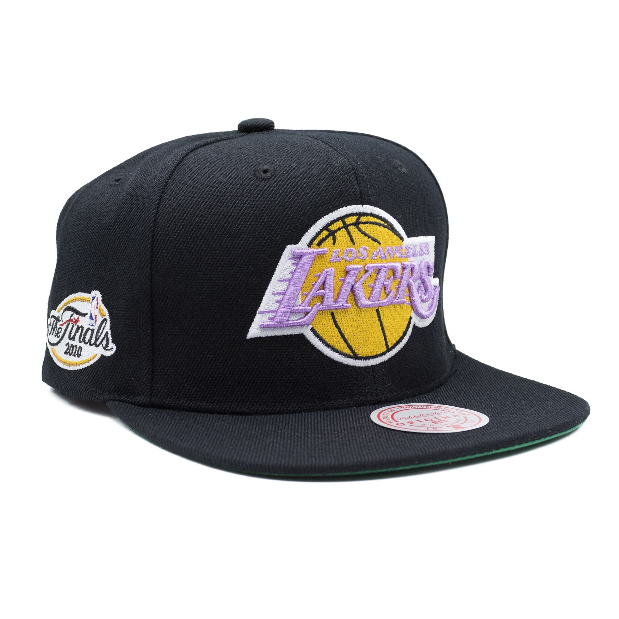 Los Angeles Lakers 2010 NBA Finals Mitchell & Ness Snapback Cap Black
