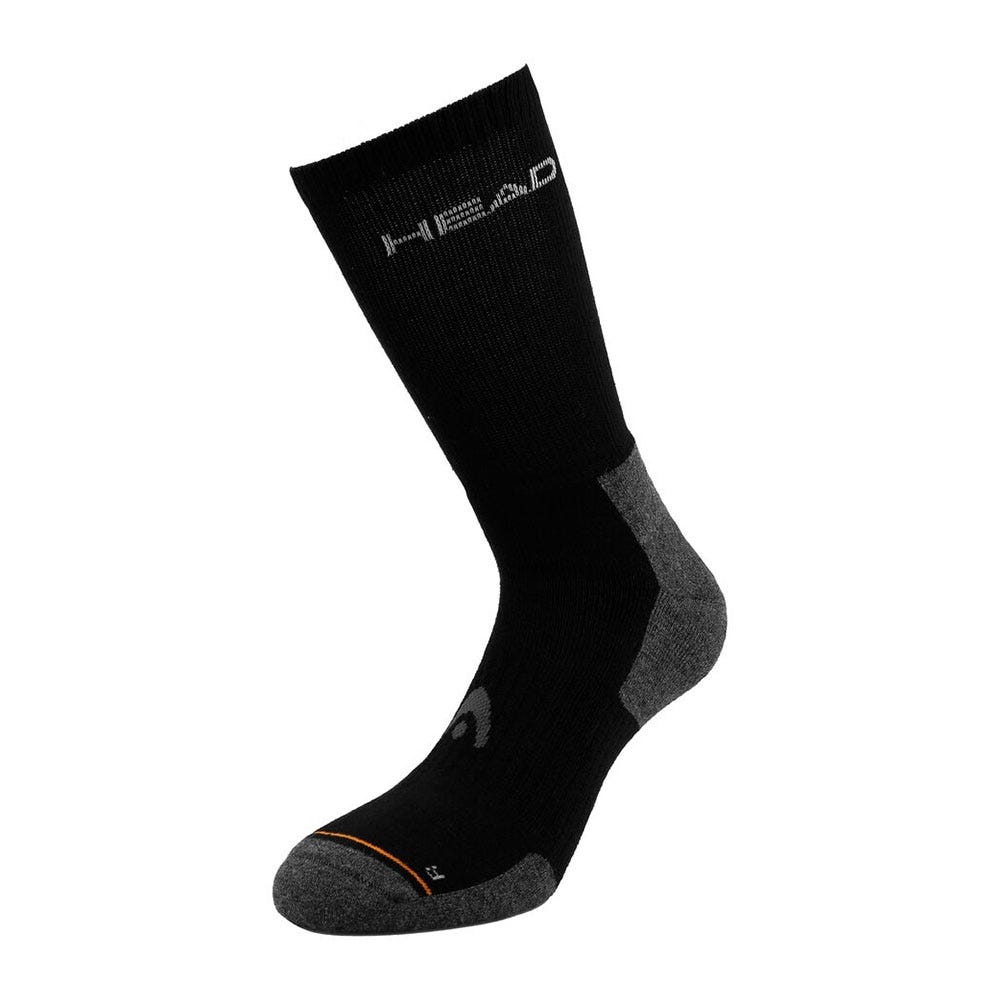 HEAD TENNIS CREW ATHLETES SOCKS BLACK