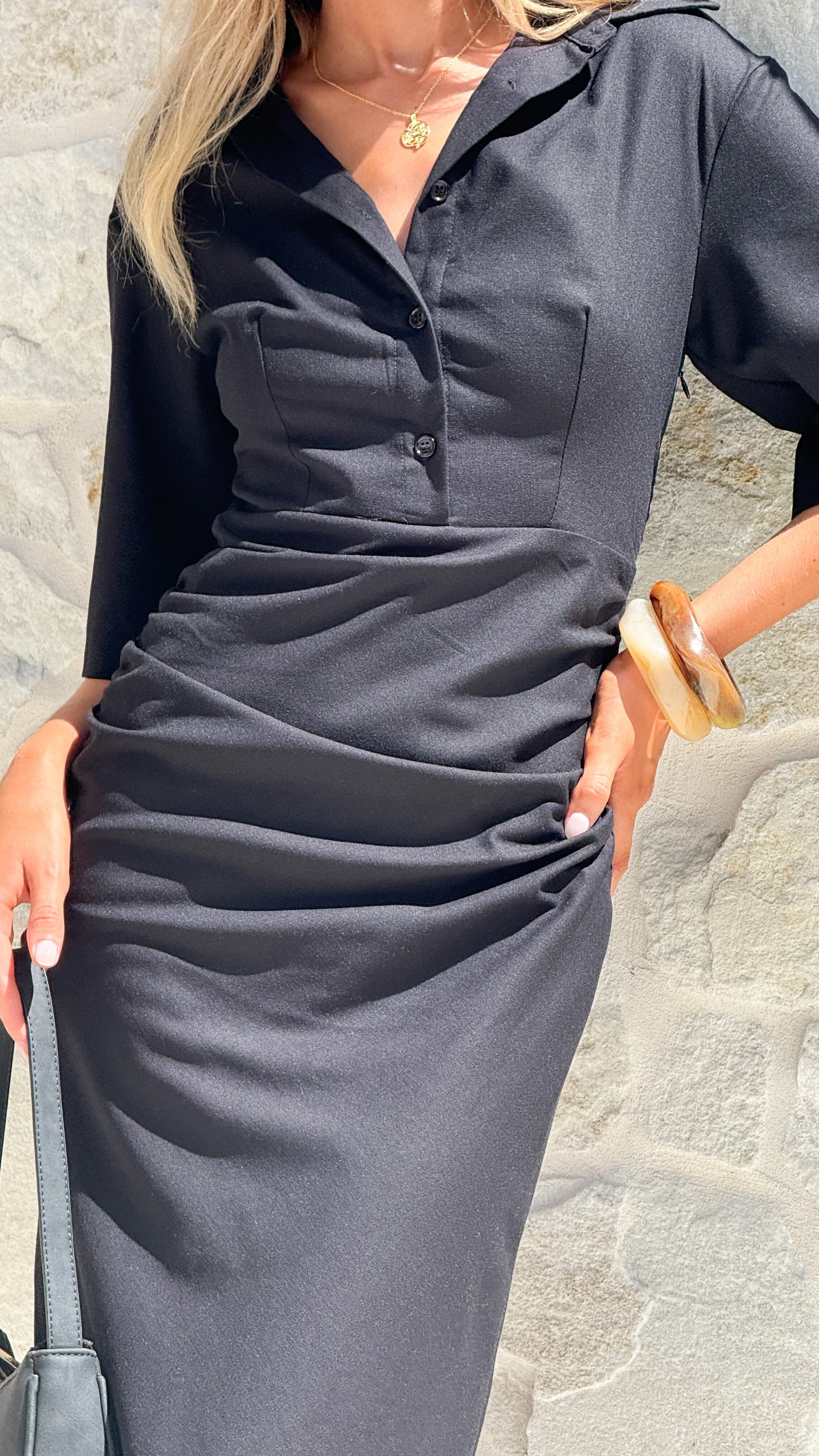 Sydney Maxi Dress - Black