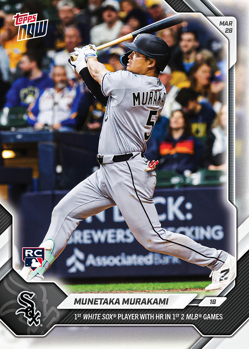 Munetaka Murakami - 2026 MLB Topps NOW® - Card 23 - PR: 7005