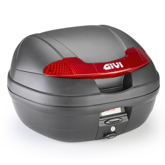 Top case Givi MONOLOCK E340 Universel - Noir / RougeRef : GI2373 / E340N2