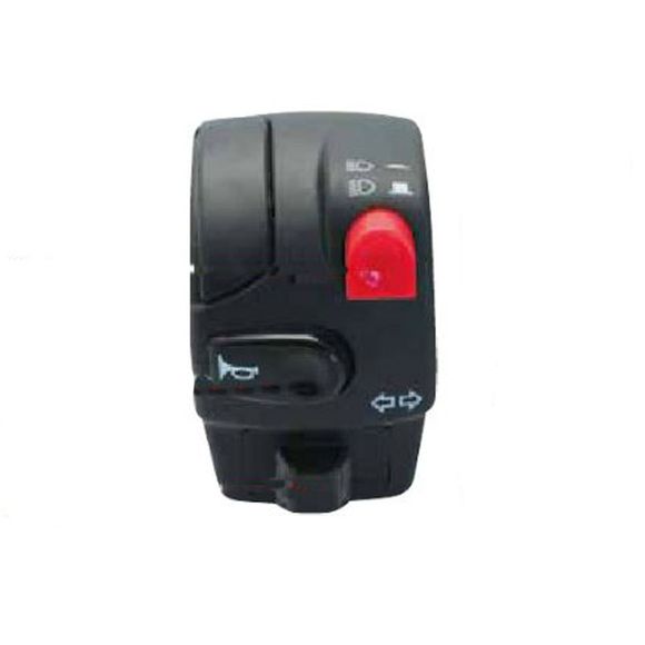 Domino left handlebar switch 4 functions UniversalRef: DO0014 / 1078767