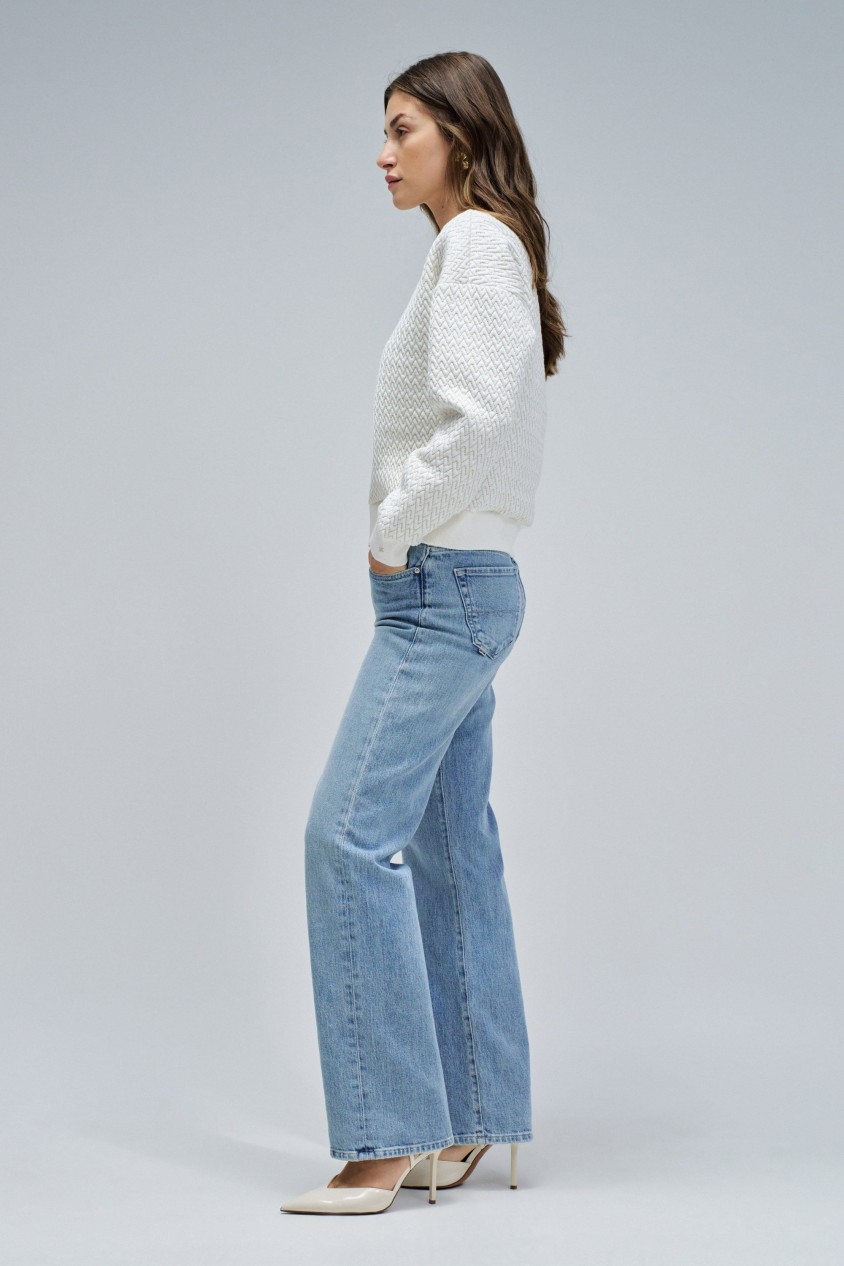 SWEATSHIRT WITH JACQUARD